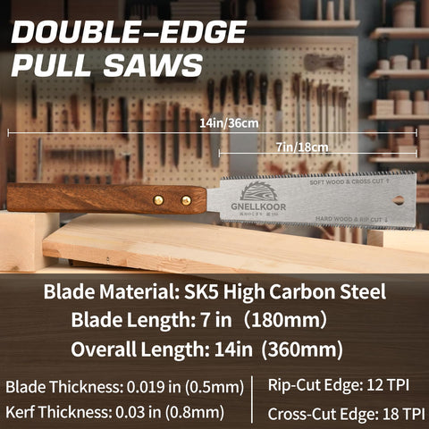 Gnellkoor walnut handle offers comfortable grip