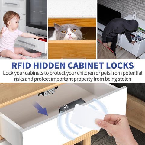 Gnellkoor RFID cabinet lock key cards ready for multi-user access