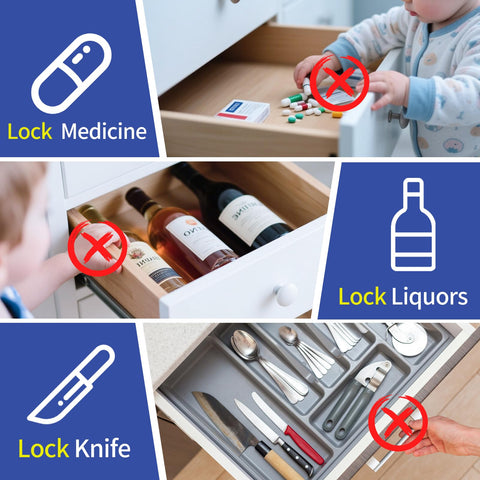 Gnellkoor RFID cabinet lock with phone NFC unlock for convenient access