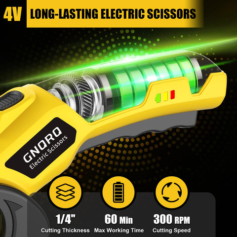 GNQRQ safety lock and blade guard system supports safer operation.