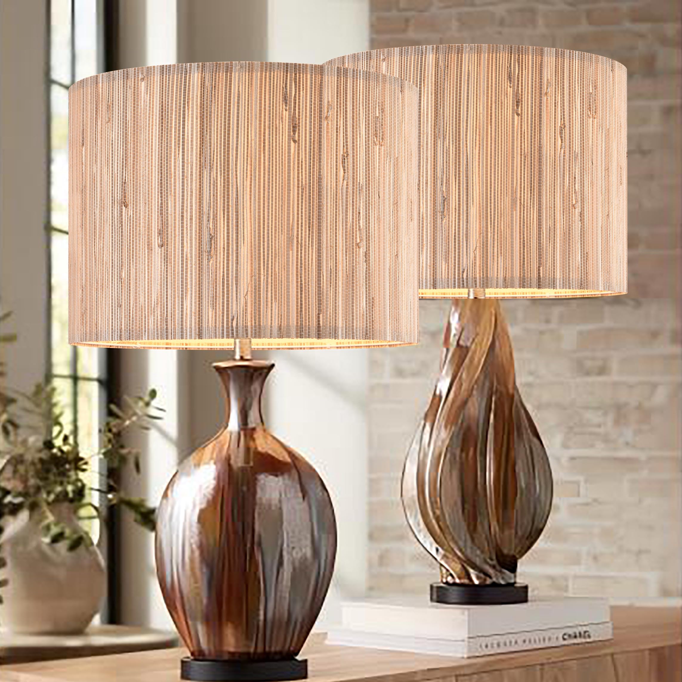 GO&SO ideal bedside and living room lamp shade for cozy nights.