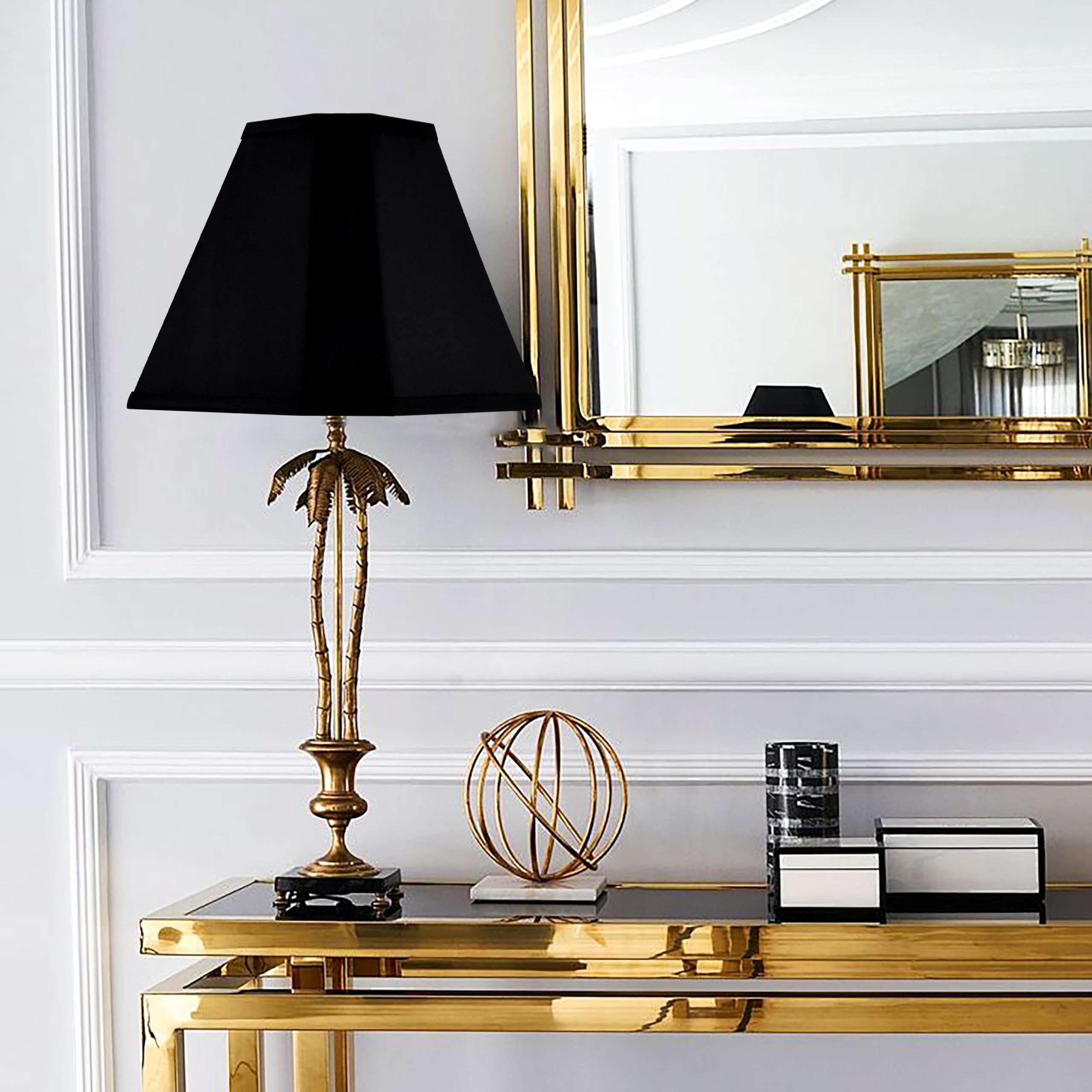 GO&SO bell lamp shades easy assembly ready to update your lampshades.