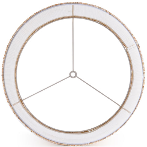 GO&SO assembly-ready drum shade with clip for easy installation.