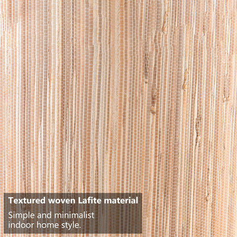 GO&SO soft light diffusion from straw shade creates cozy ambience.
