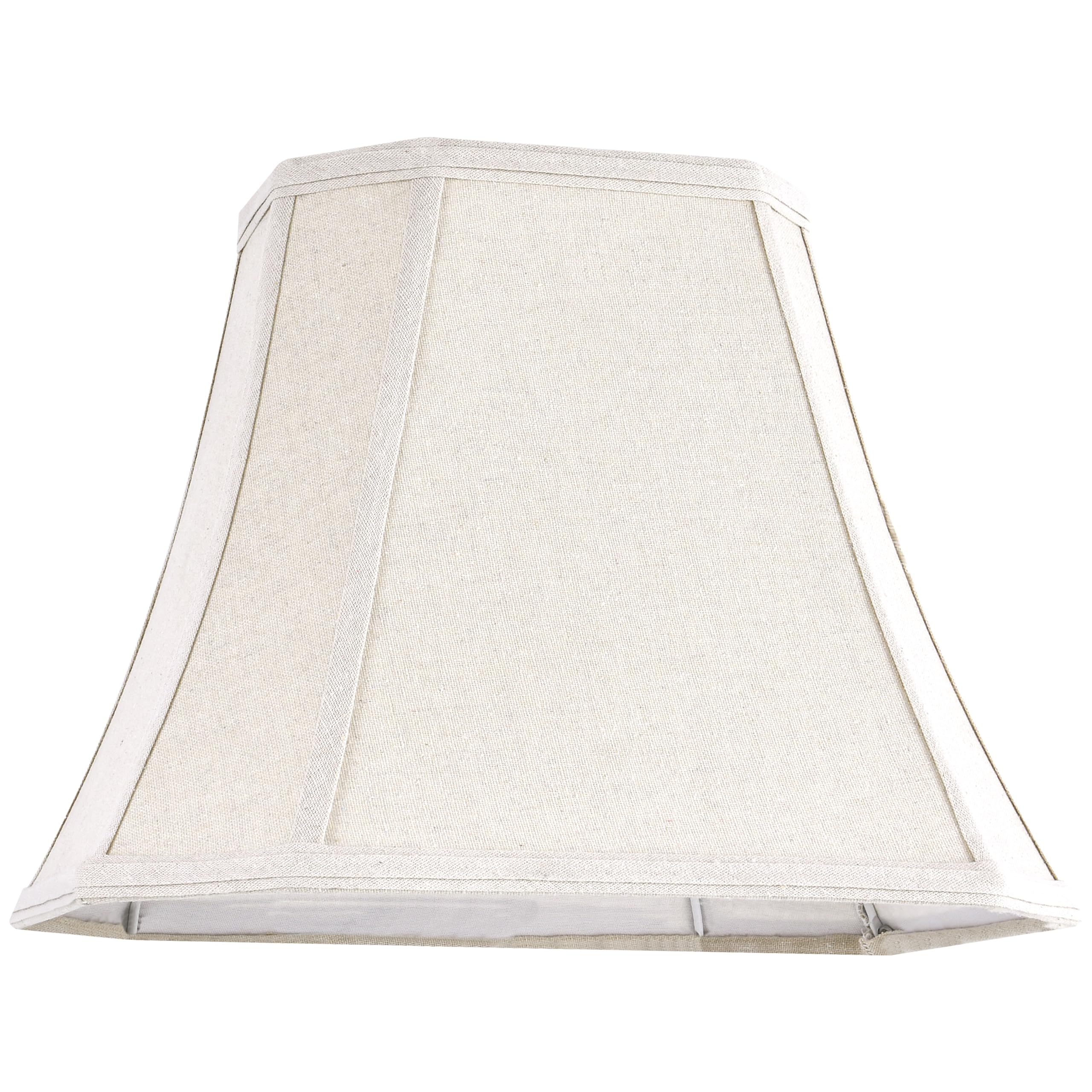 GO&SO beige fabric lampshade close-up texture, ideal for cozy living room lighting