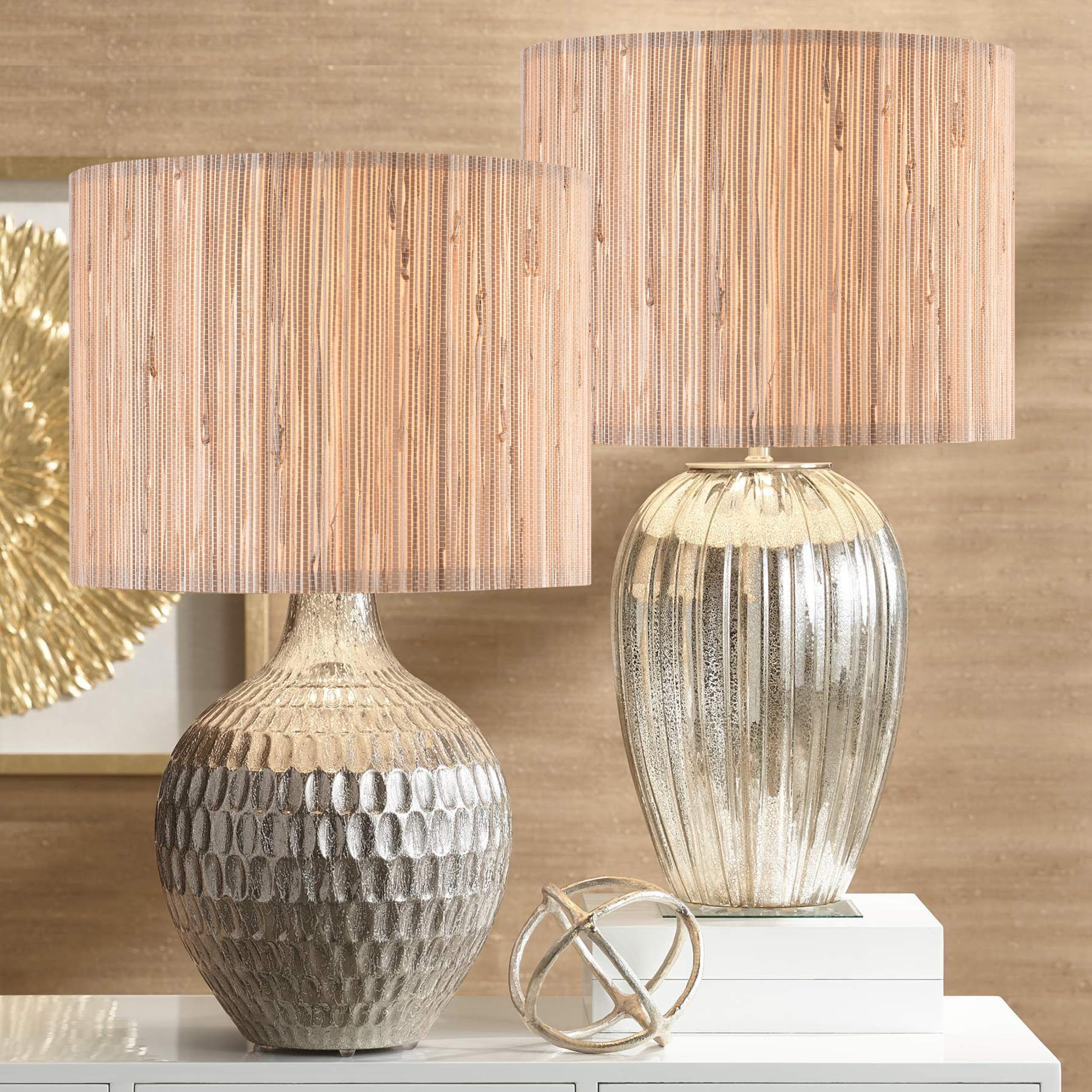 GO&SO two-pack boho shade set for coordinated lighting.