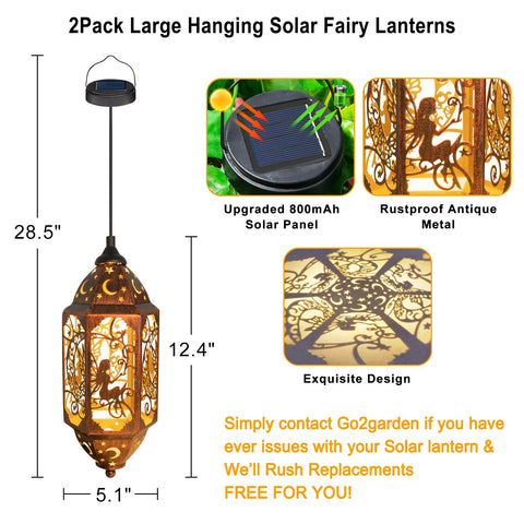 Go2garden gift ready lantern for mom or grandma.