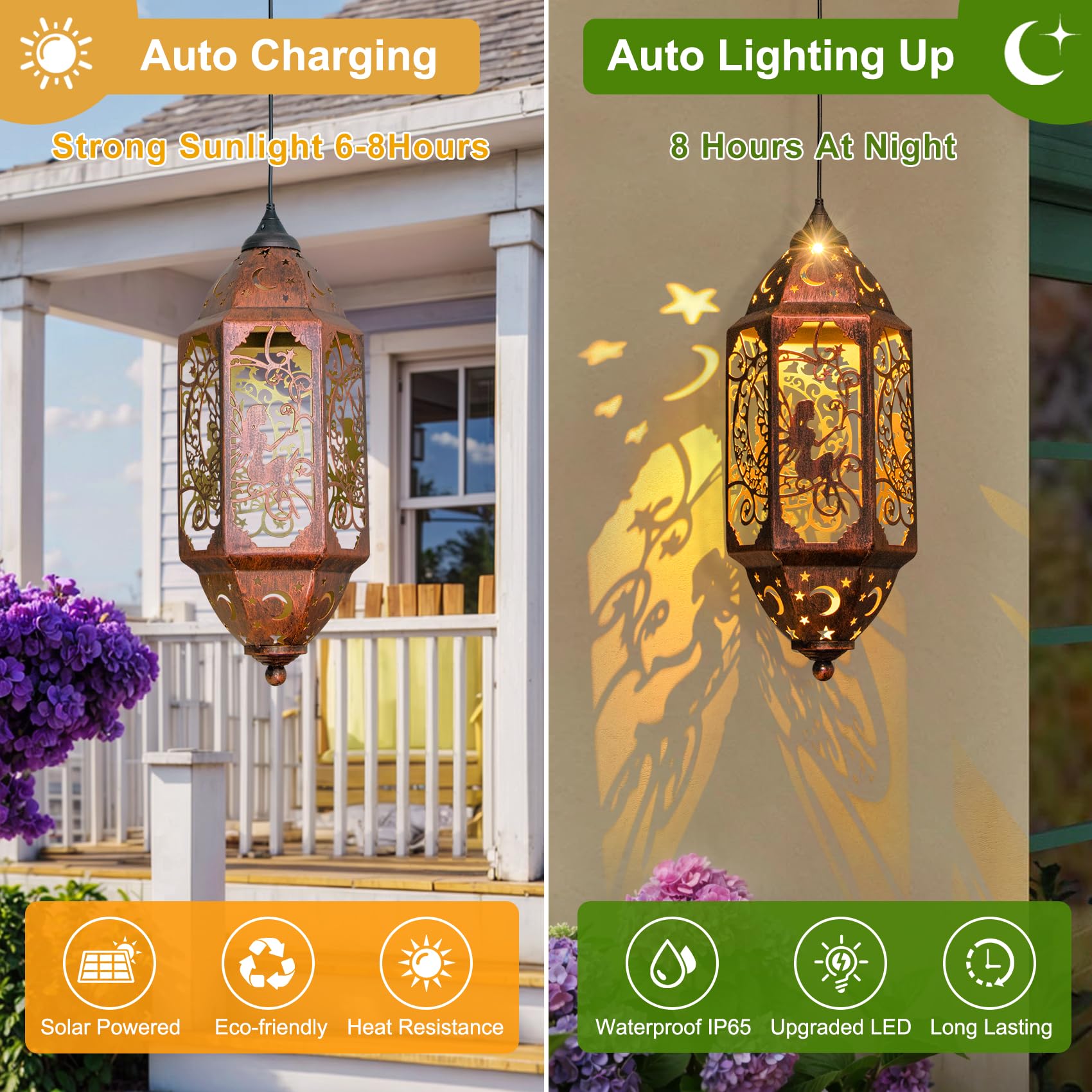 Go2garden porch lantern as a charming patio accent.