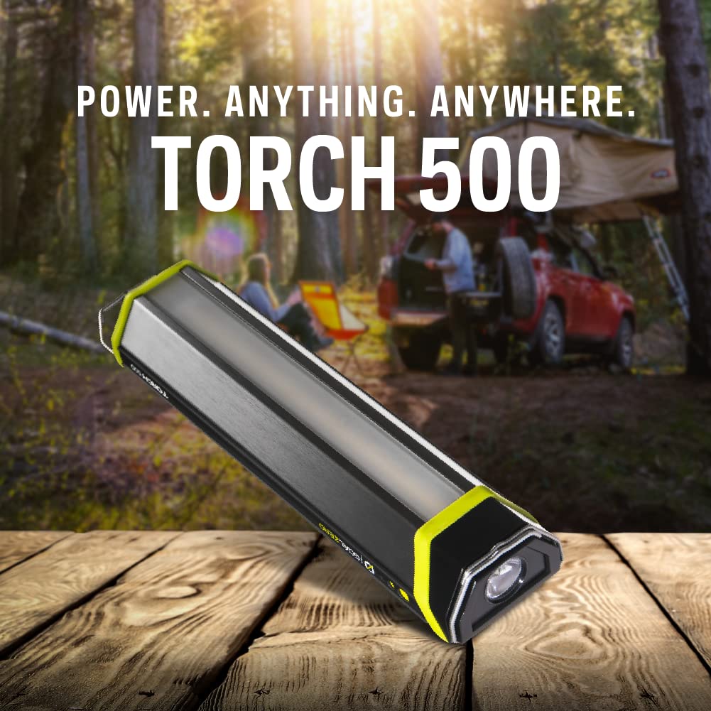 Goal Zero Torch Light 5200mAh power bank for on-the-go charging.