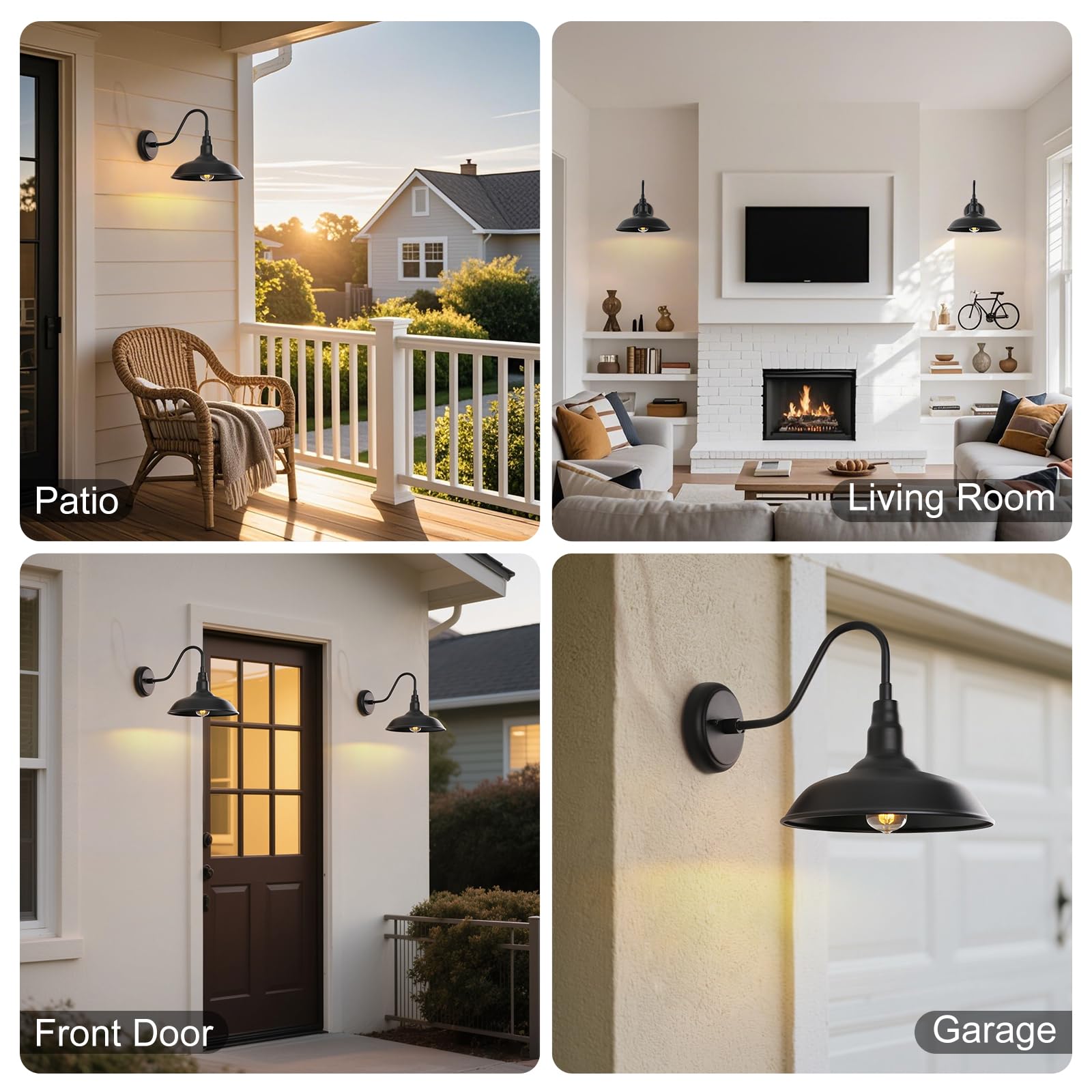 E26 base compatibility supports LED CFL or incandescent bulbs