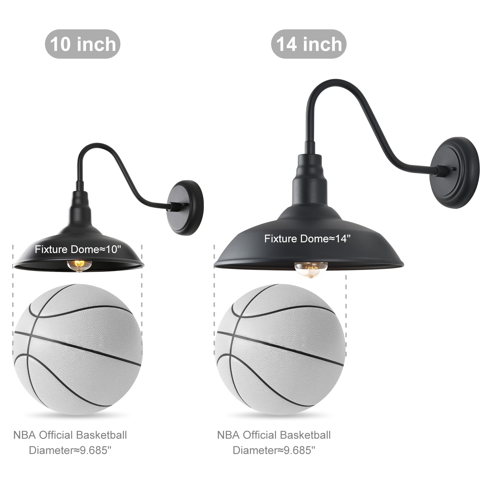 GOALPLUS 60W max E26 base supports LED and incandescent options