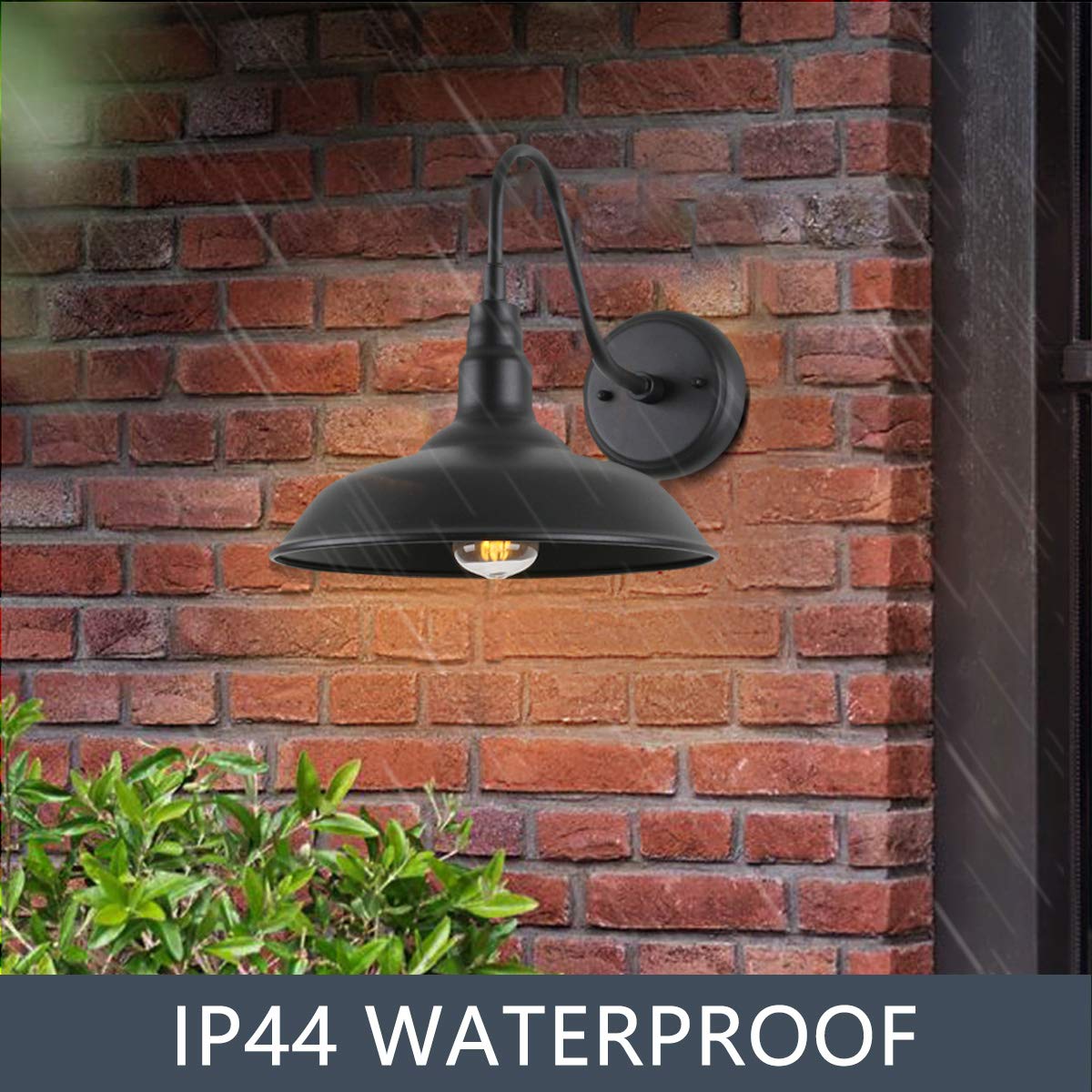 GOALPLUS open dome design helps light coverage across outdoor spaces