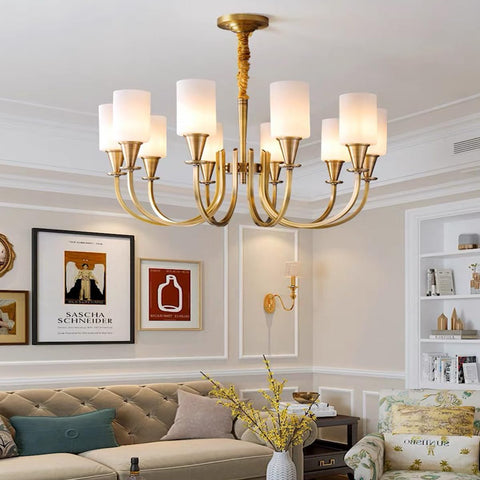 GO&SO 6 pack glass shades offer flexible replacement for various fixtures.