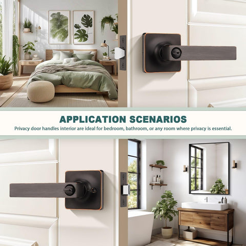 GOBEKOR adjustable backset 60-70mm fits most standard doors.