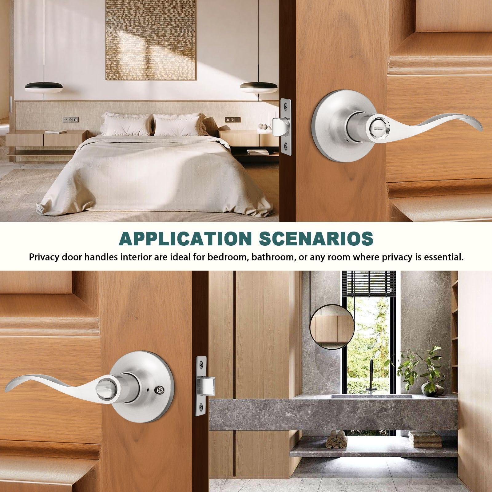 GOBEKOR privacy dimensions diagram illustrating standard door fit