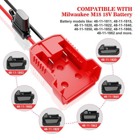Gobrete adapter maintains correct polarity for safe wiring.