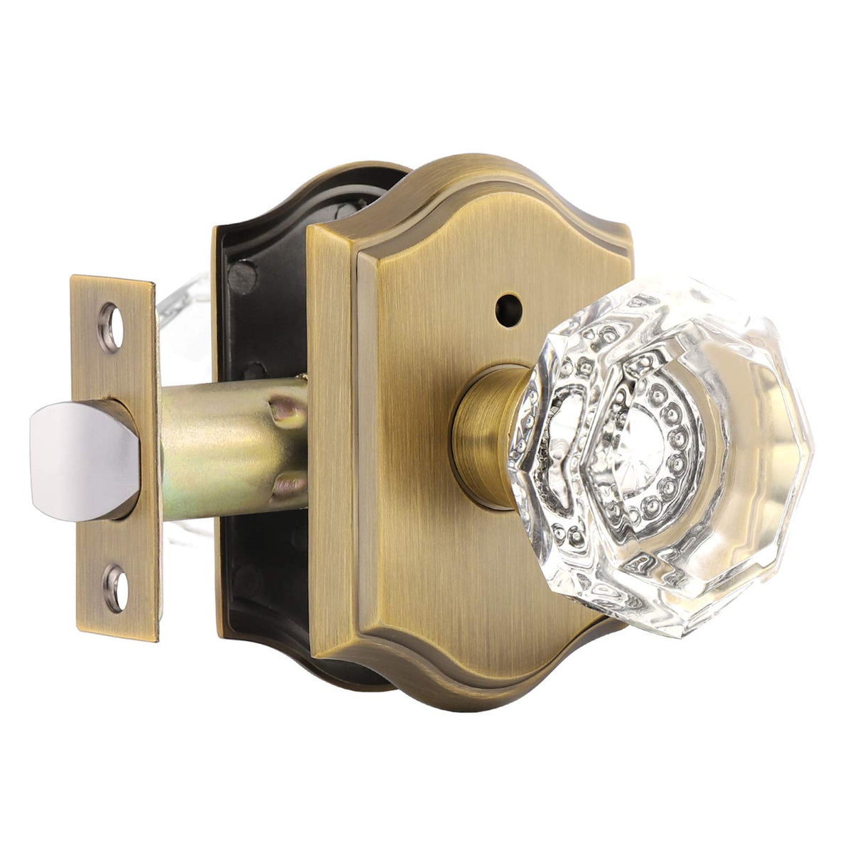 Gobrico Diamond crystal knob close-up showcasing elegant interior upgrade with crystal sparkle