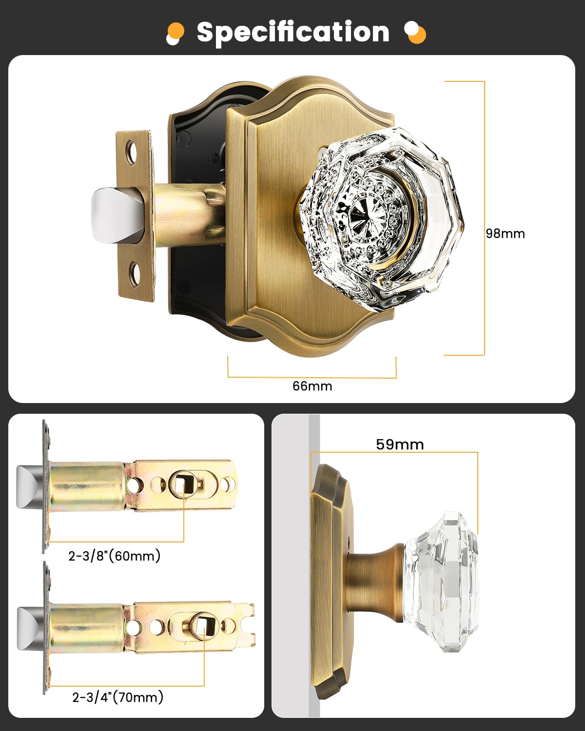 Gobrico heavy-duty interior hardware built for daily use.