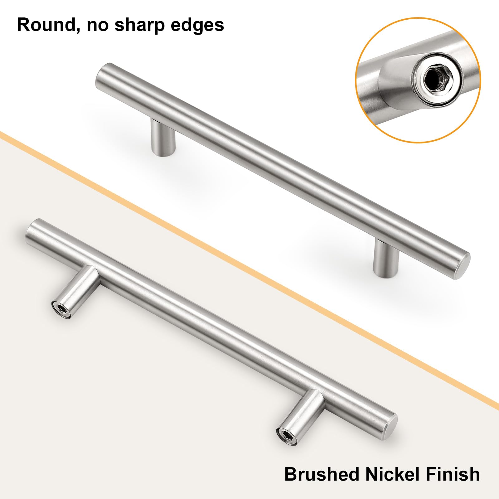 Gobrico euro bar cabinet hardware adds a modern look to cupboards