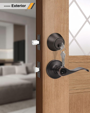 Gobrico keyed-alike lockset reduces key clutter with one key solution