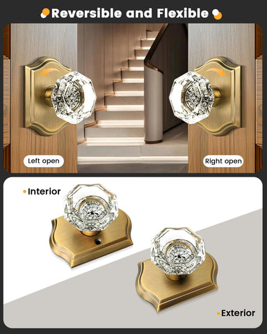 Gobrico latch backset adjustment from 60mm to 70mm for compatibility.