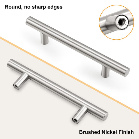Gobrico packaged cabinet pulls with hardware, ready for installation