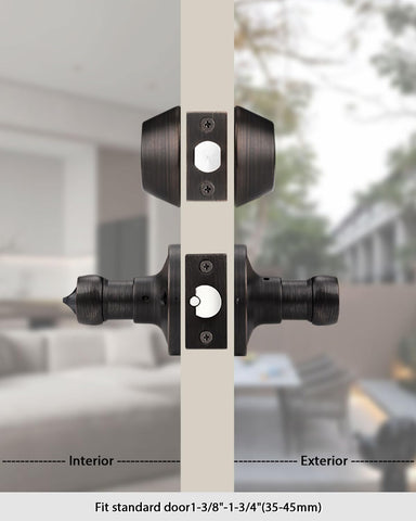 Gobrico reversible levers enable left- or right-handed installation