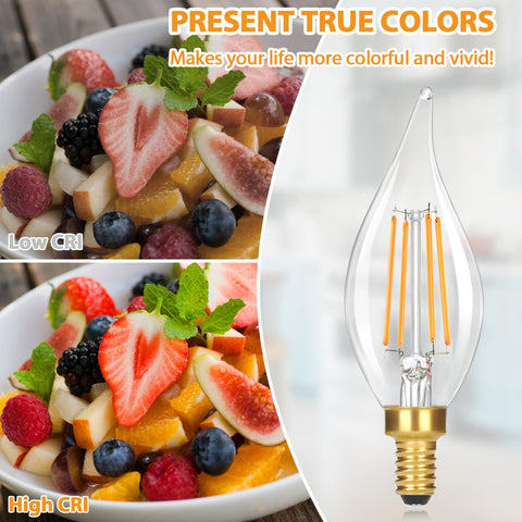GoBright long-life LED bulb lasts up to 25,000 hours for fewer replacements.