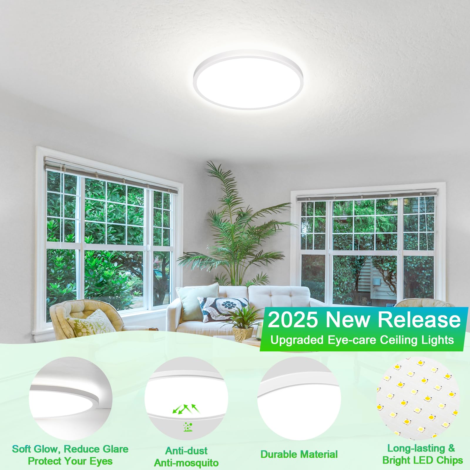GoBright sealed dust-proof housing for maintenance-free brightness