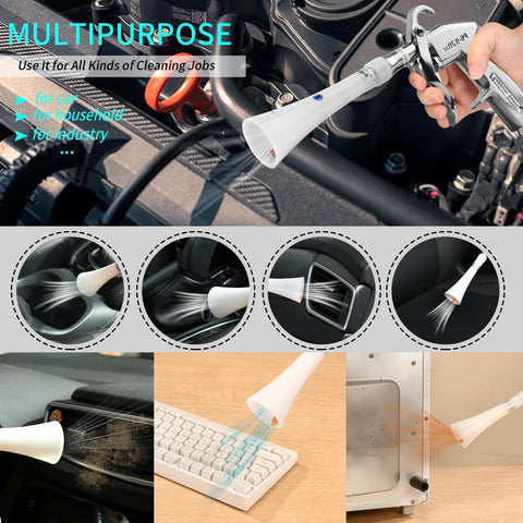 GOCCIDA Tornado with adapters for versatile setup