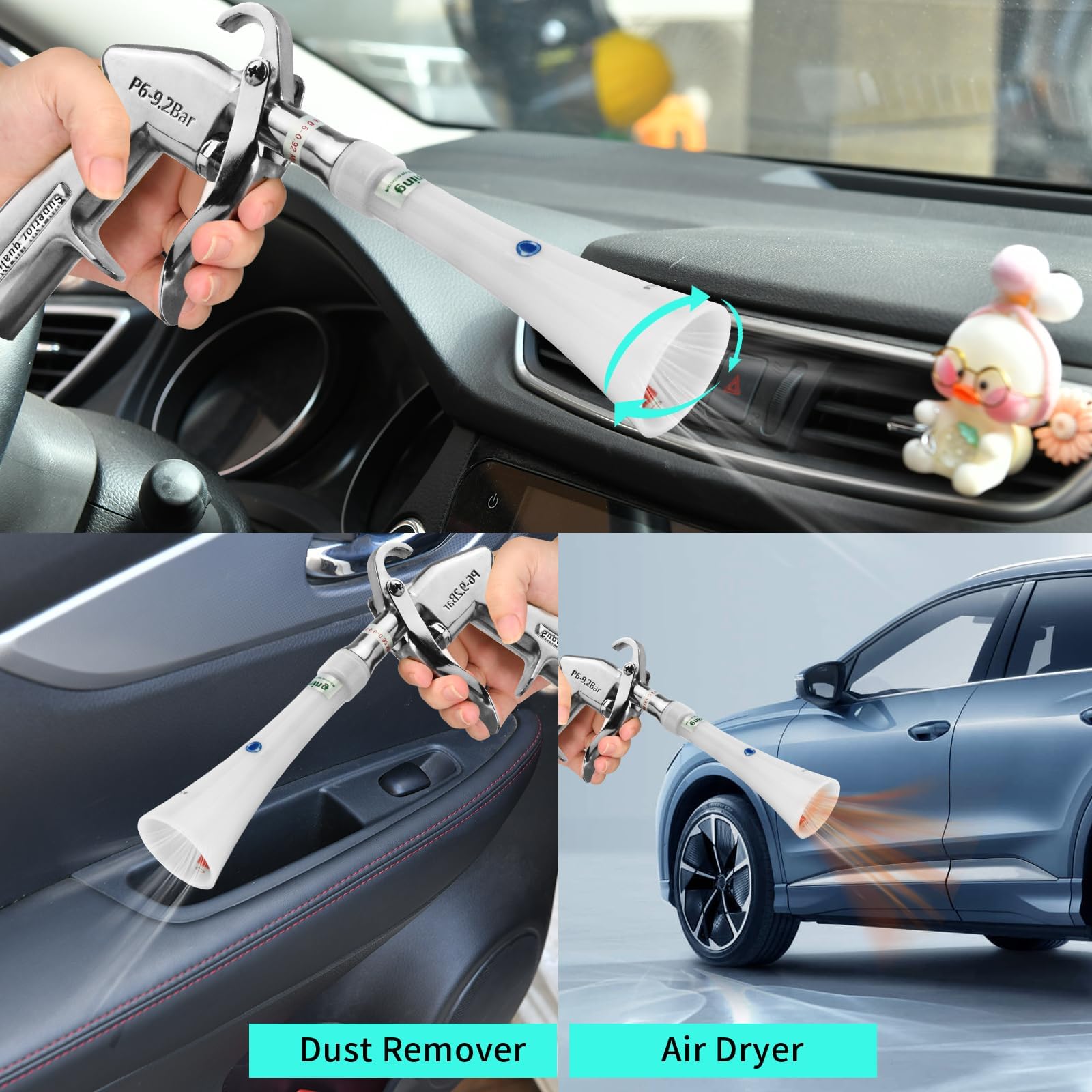 GOCCIDA Tornado cleans carpet and upholstery effectively