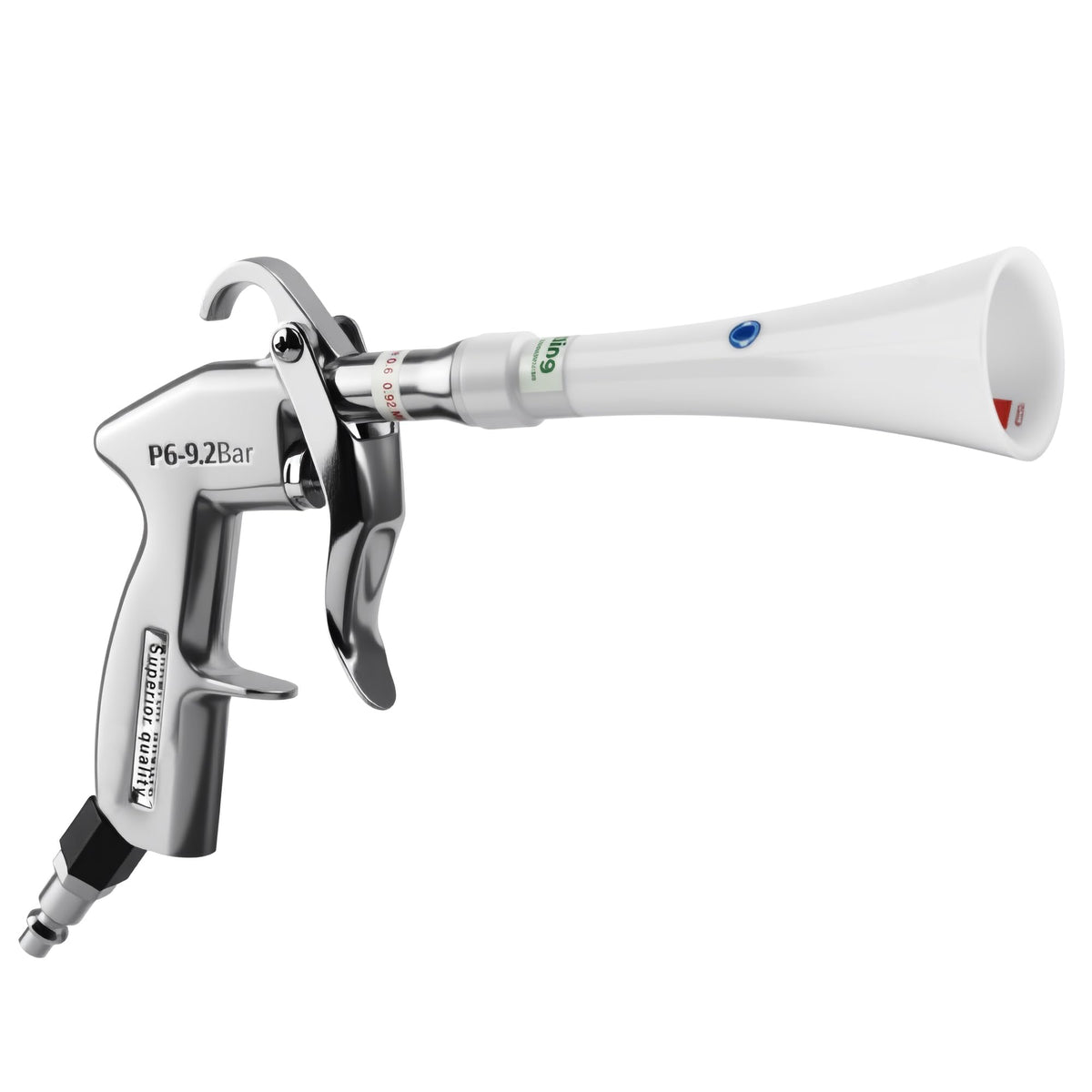 GOCCIDA Tornado dry cleaning gun with brass nozzle cleans car interiors quickly