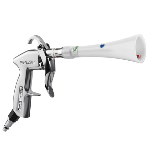 GOCCIDA Tornado dry cleaning gun with brass nozzle cleans car interiors quickly