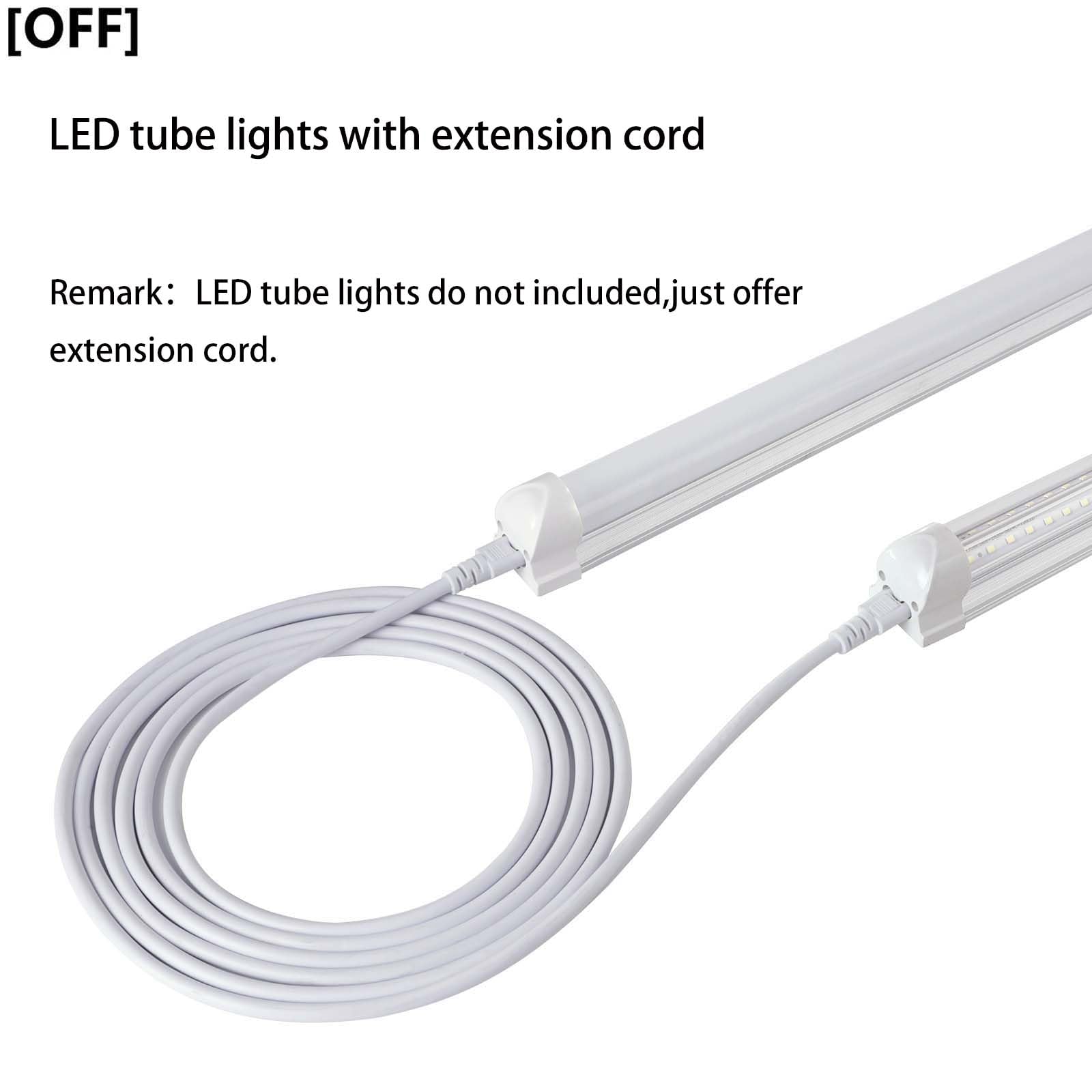 GOCuces shop-lighting extension cord for display and signage.