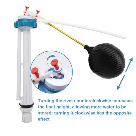 Refill tube and float ball included in Goddessmoon kit for complete setup.
