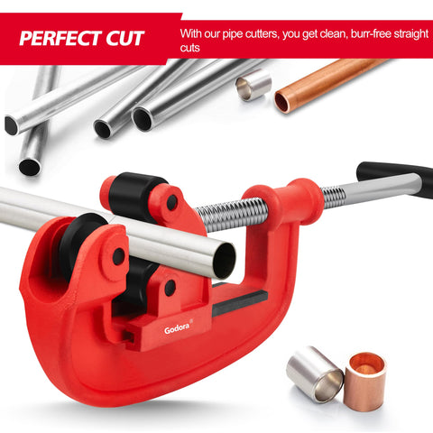 Godora pipe cutter durable metal construction for professionals.