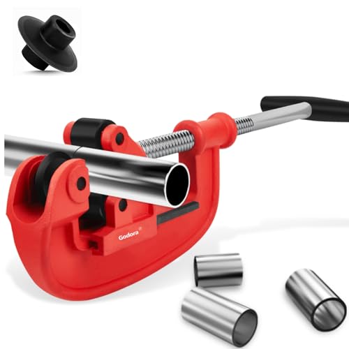 Godora pipe cutter with heavy-duty body for durable, precise cuts.