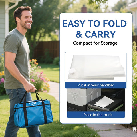 Godwolf compact foldable design fits compactly in emergency kits