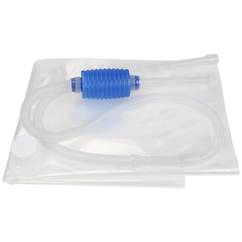 Godwolf emergency water storage bag with 45-gallon capacity for families.