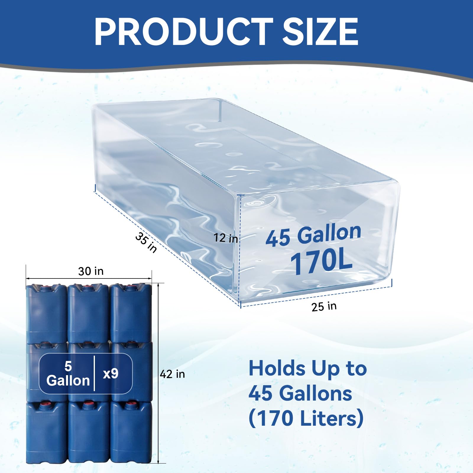 Godwolf wide-opening cap enables fast filling from standard faucets