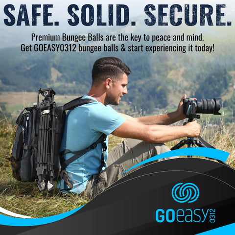 GOEASY0312 ball bungee 6 inch ideal for outdoor setup and quick fixes.