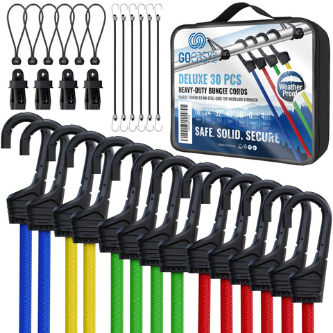 GOEASY0312 bungee 18-inch cord with hooks for secure outdoor cargo