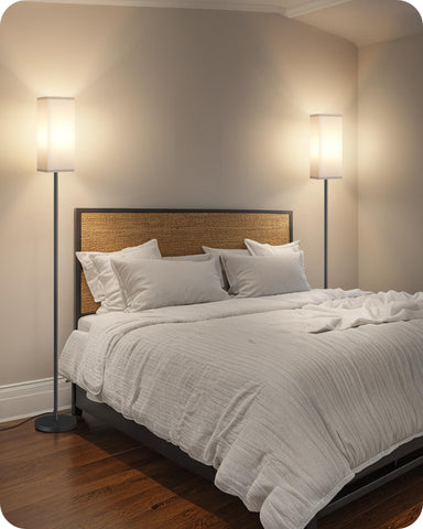 GOEBLESON floor lamp minimalist design to suit modern spaces.
