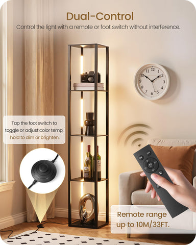 GOEBLESON 360-degree rotating light poles direct illumination where you need it.