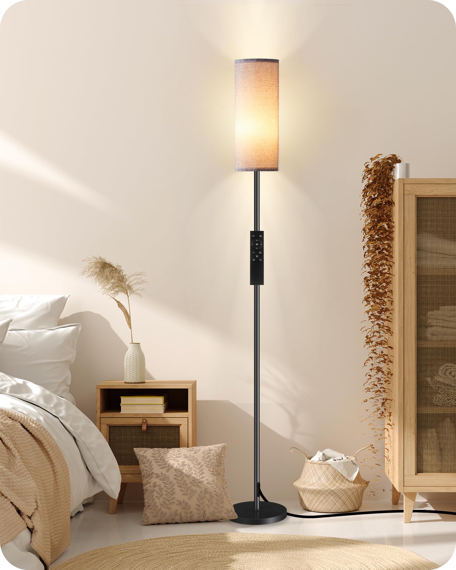 GOEBLESON includes 900 lumens, energy-efficient 10W LED bulb