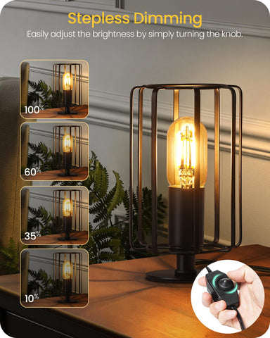GOEBLESON amber 2400K bulb delivers a warm, non-glare glow for evenings