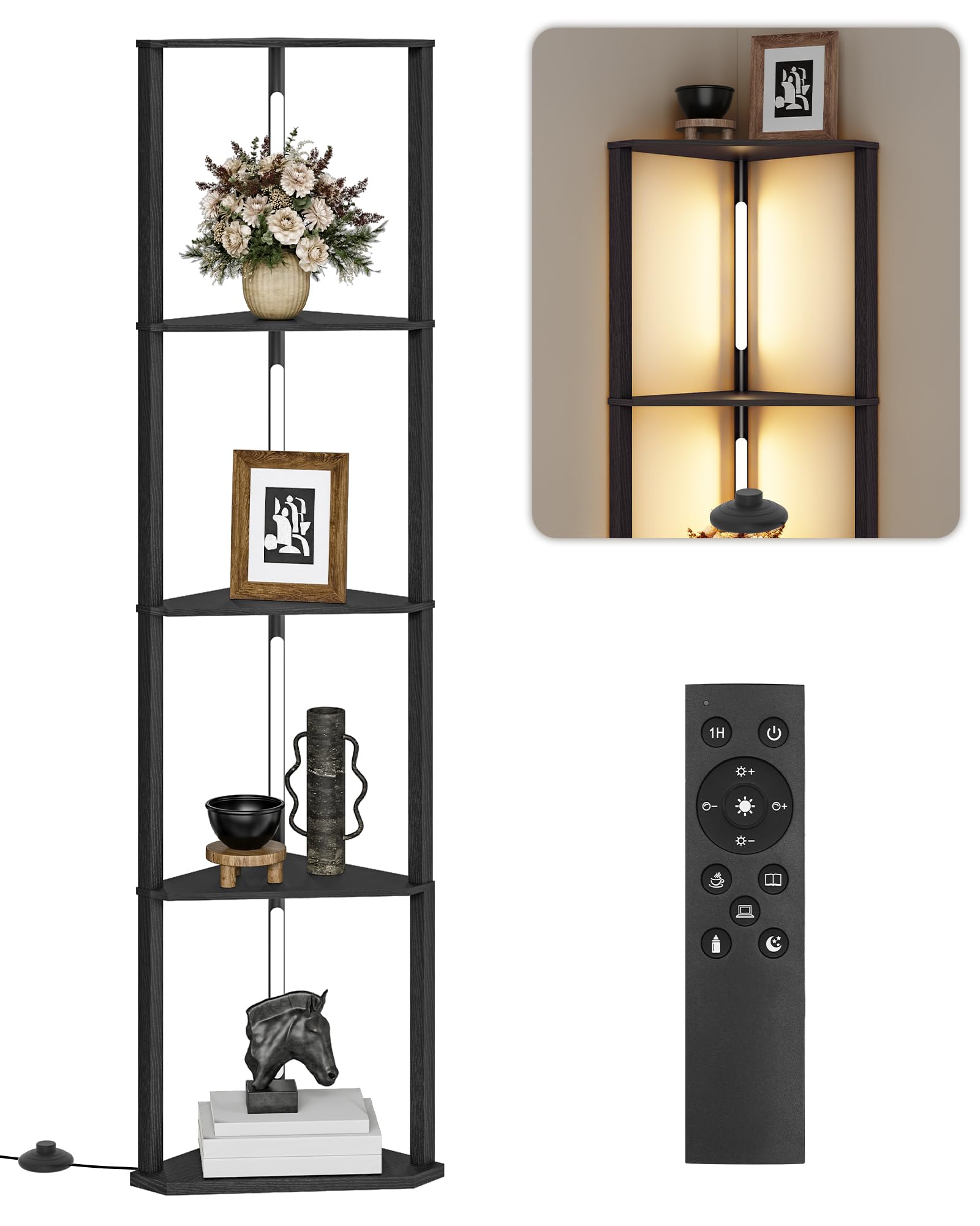 GOEBLESON anti-tip device keeps the lamp steady around children and pets.