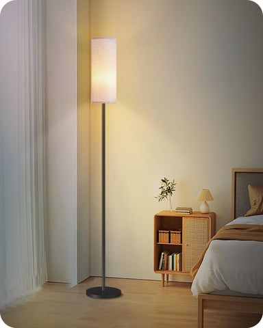 GOEBLESON corner-friendly lamp fits into small spaces