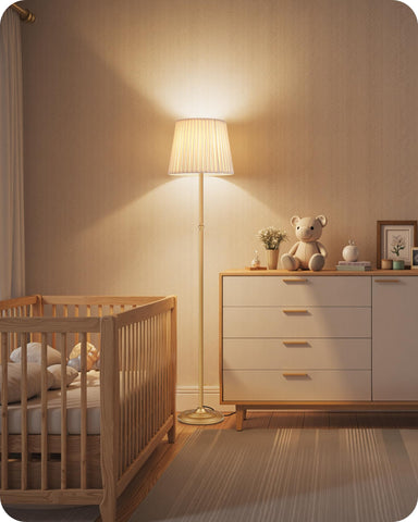 Goebleson detachable and washable shade keeps your space fresh and easy to clean.