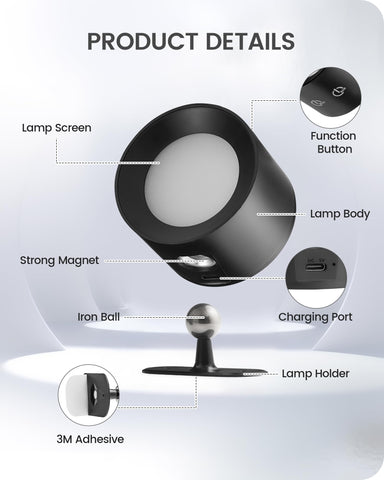 GOEBLESON cordless lights suitable for closets, bedsides, hallways, stairs, cabinets